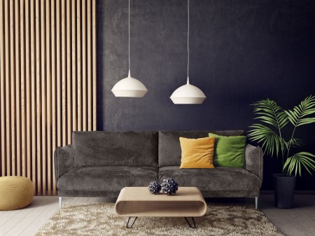 Sofa dwuosobowa Trent 193x93 brązowa 